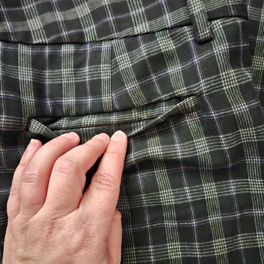 Joe Fresh Plaid Slacks - Picture 7 of 7